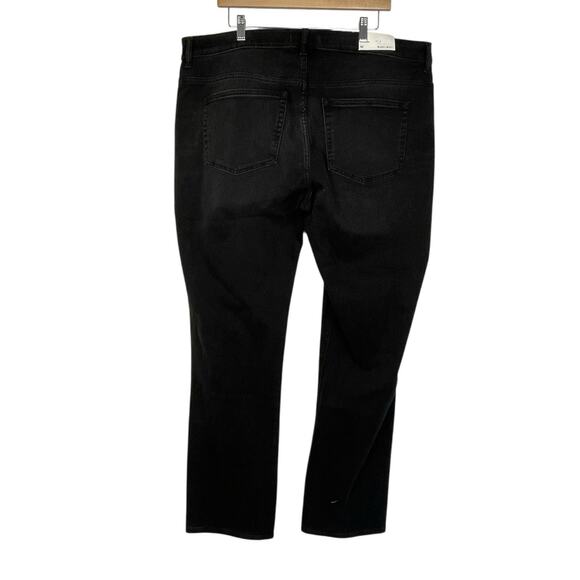 NWT Warp + Weft AMS Amsterdam Slim Fit Jeans Men's 42 X 34 Midnight Dark Wash - Picture 2 of 9